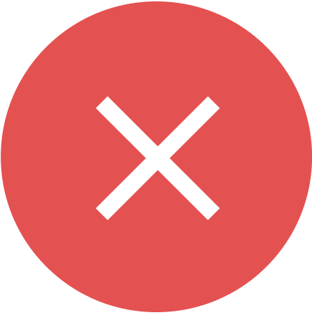 failed icon